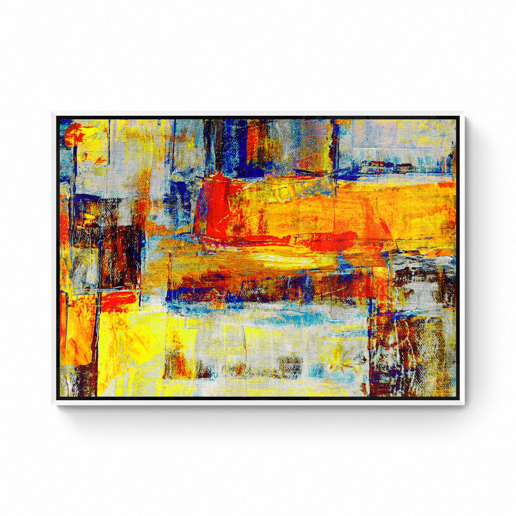 Red Yellow Blue Abstract