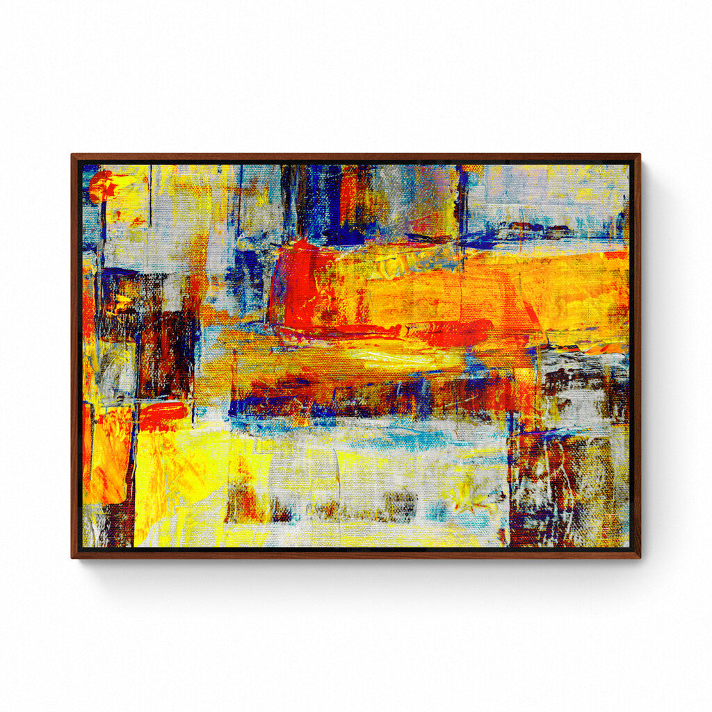 Red Yellow Blue Abstract