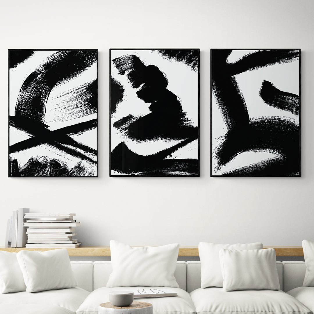Minimalist Black and White Abstract Bundle